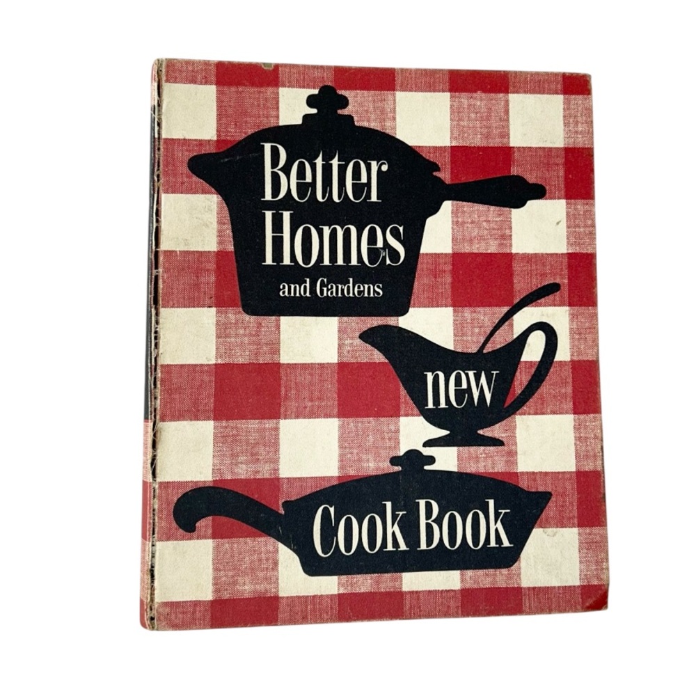Vintage Better Homes and Gardens Red Checkered Cook Book